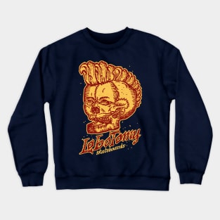 SKULL PUNK by LOBO TOMY skateboards Crewneck Sweatshirt